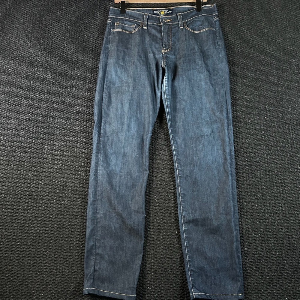Lucky‎ Brand Sofia Skinny Jeans Womens 10/30 Regular Dark Wash Denim